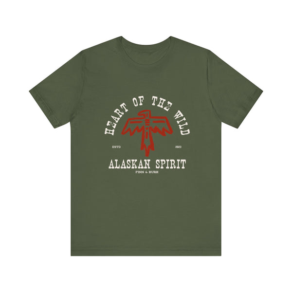Alaskan Thunderbird Spirit Tee - Heart of the Wild Design