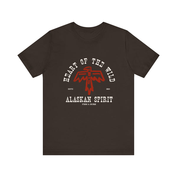 Alaskan Thunderbird Spirit Tee - Heart of the Wild Design