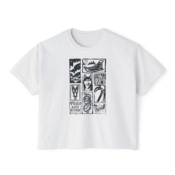 Alaskan Sled Dog | Women's Boxy Tee