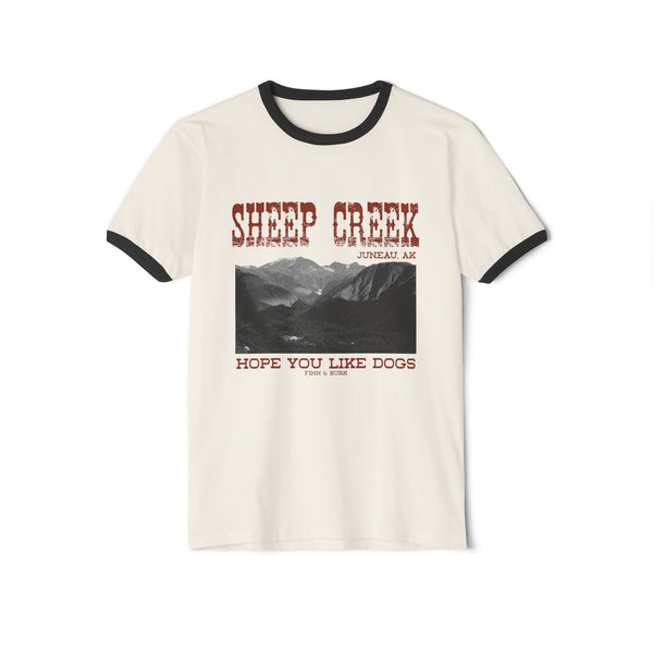 Sheep Creek Cotton Ringer T-Shirt - Juneau Travel Tee