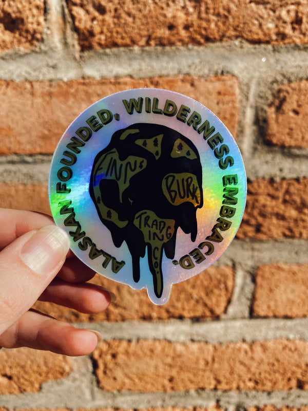 AK Embraced Holographic Sticker