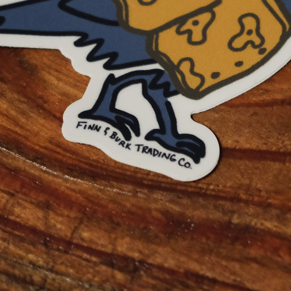 Raven Tourist Sticker