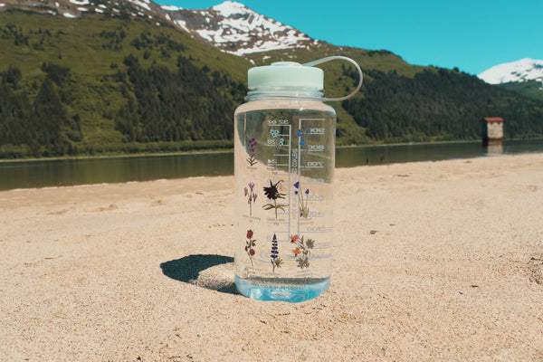 Alaskan Wildflowers Nalgene Waterbottle